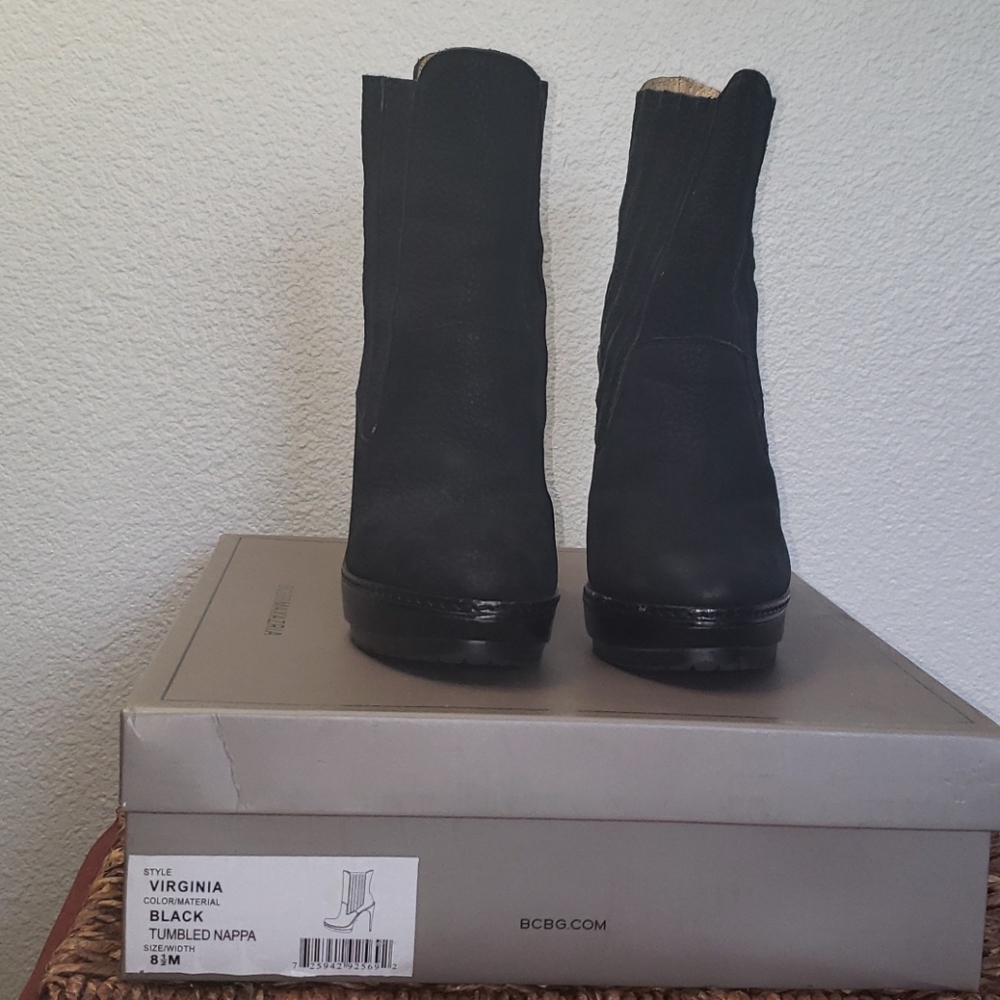 BCBG Max Azria "Virginia" Ankle Boots